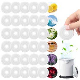 EMVANV 30 Pack Replacement Fragrance Disc for Towel Warmer Bucket,6 Flavors for use in Towel Heaters, Cars and Rooms(Size:1.65x0.43x0.16inch)