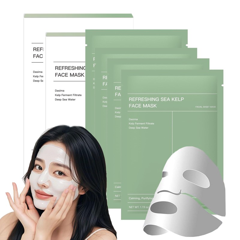 Bio Mascarilla Colageno, Mascarilla Nocturna de Colágeno 8pcs