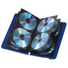 Hama Case for CDs/DVDs 48 Disc Capacity Felt Blue