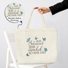 Aesthetic Canvas Tote Bag for Women Gift, She Believed She