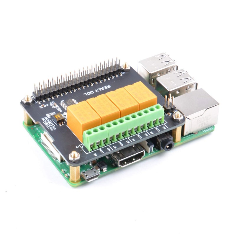 GeeekPi 4 Channel Relay Board Module for Raspberry Pi, Power