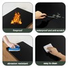 Clikuutory Black Wall Mounted High Gloss Folding Table 23.6" L