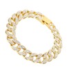 Cuban Bracelet Cuban Boutique Rhinestone Jewelry Hip Hop Couple Bracelet