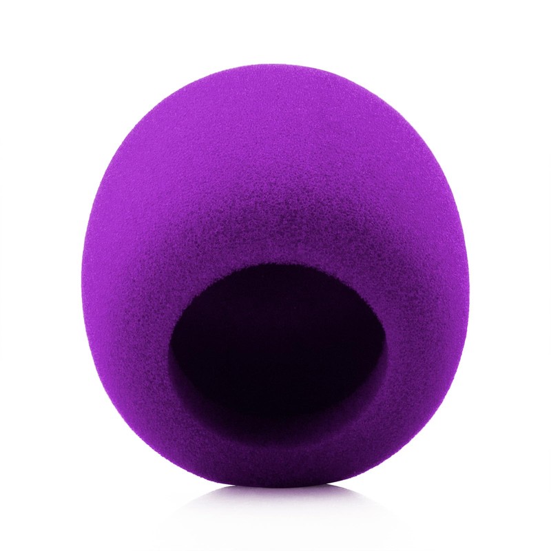 LEFXMOPHY Purple SM58 Windscreen, SM48 Pop Filter, Mic Foam Replacement