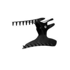 Head Jog 12 Pack Butterfly Hair Clips, Accessories for Sectioning and Styling. Hair Clamps for Women and Men (Black)