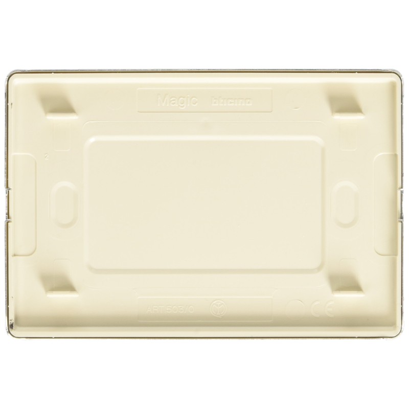 BTicino 503/0/X/F Magic Blind, Anodised Aluminium Plate