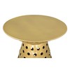 Zuo Proton Side Table Gold