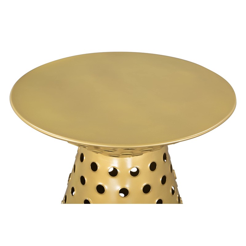Zuo Proton Side Table Gold