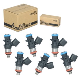 Yongtoparts Fuel Injectors Compatible with Jeep Grand Cherokee 2011-2017, Ram 1500 2500 3500, Chrysler 200 300 Town & Country 2011-2016, Dodge Volkswagen 3.6L 6PCS Replace OE 0280158233 05184085AC