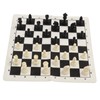 Chess Checkers Set 13.8in Board 2 in 1 Anti Slip