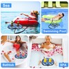 Desing Wish 2 Slots Floating Drink Holder for Pool Neoprene
