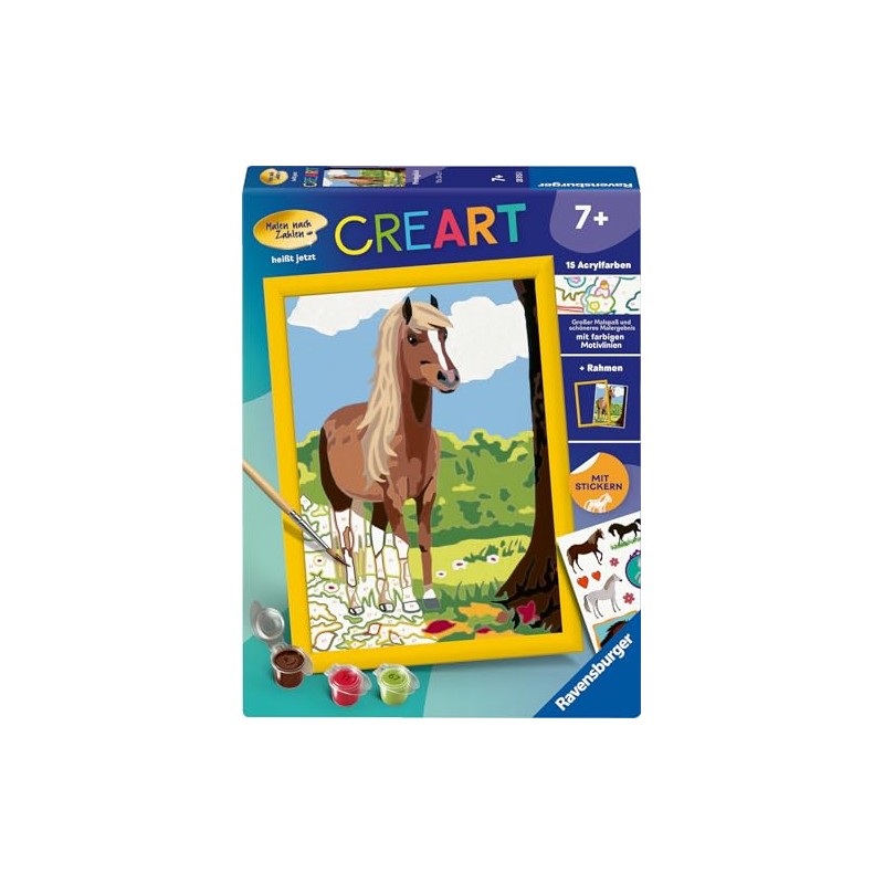 Ravensburger Paint by Numbers, multicoloured