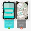 6 Set Compression Packing Cubes for Travel Essentials, Luggage Organizers