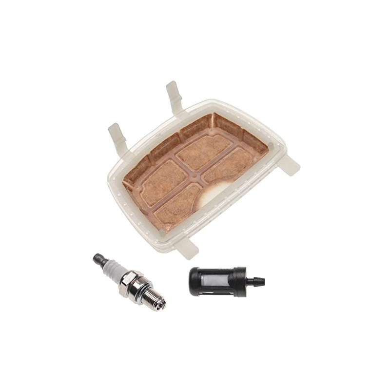 vhbw Air Filter, Fuel Filter, Spark Plug Compatible with Stihl