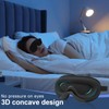 Elfinfi Sleeping Mask + Ear Plugs for Sleeping, Reusable Pro