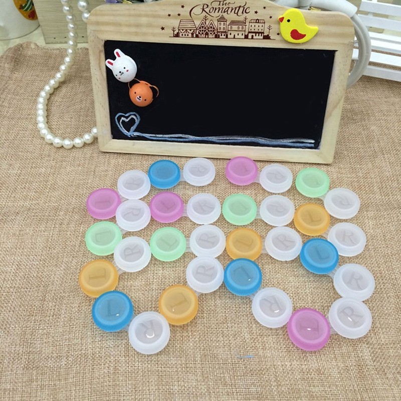 ROSENICE Contact Lens Case, Contact Lens Storage Box, 10 Pieces