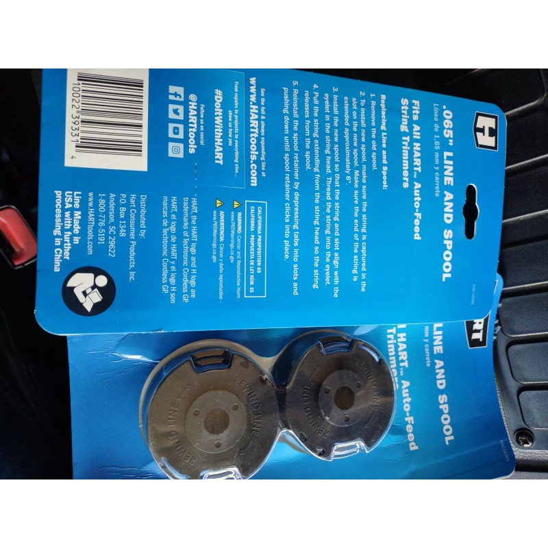 Hart Line and Spool .065 fits all Auto Feed String