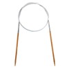 Weabetfu Bamboo Circular Knitting Needle,32-inch Length for Handmade Creative DIY