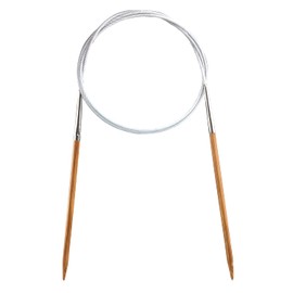 Weabetfu Bamboo Circular Knitting Needle,32-inch Length for Handmade Creative DIY and Any Weave Yarn Projects,US Size 5(3.75mm)