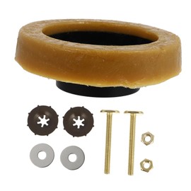 Operitacx 1Set Toilet Seat Replacement Accessories Fixing Bolts Seal Rings and Screws for Easy Installation and Use Compatible with Toilets