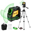 Prexiso Laser Level with Tripod, IP54 Professional 150 Wide Angle
