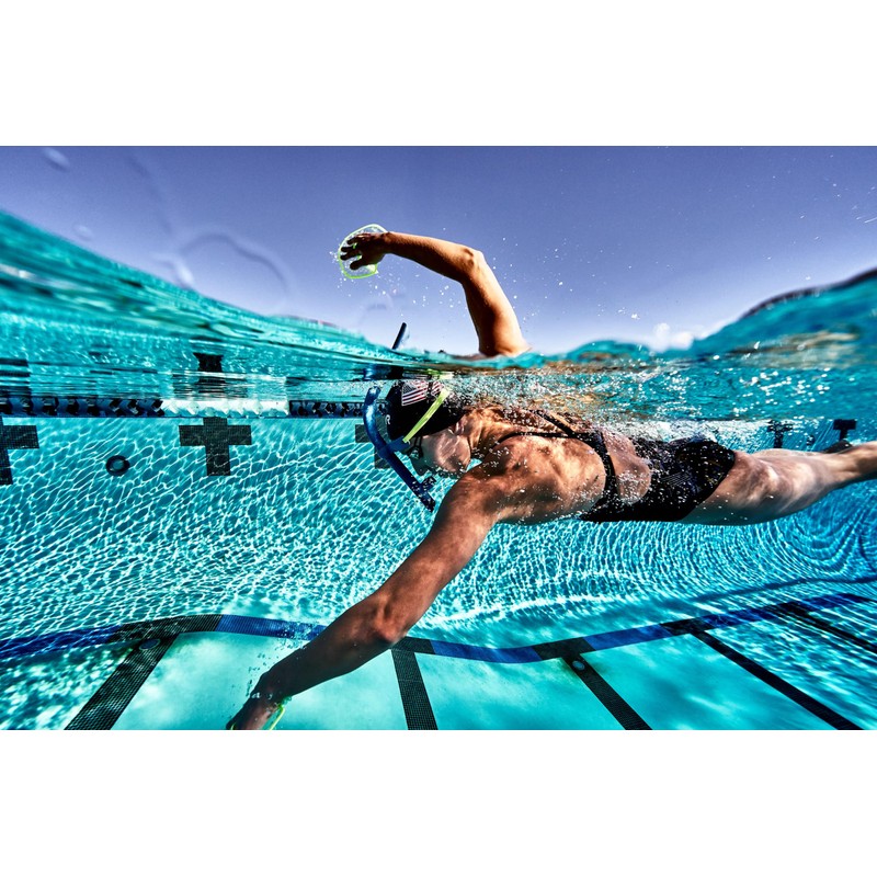 TYR Ultralite Elite Swim Snorkel - Adult Snorkeling Gear for
