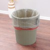 EudokkyNA Clear Drawstring Garbage Bags, Kitchen Trash Bags, 4 Rolls/240