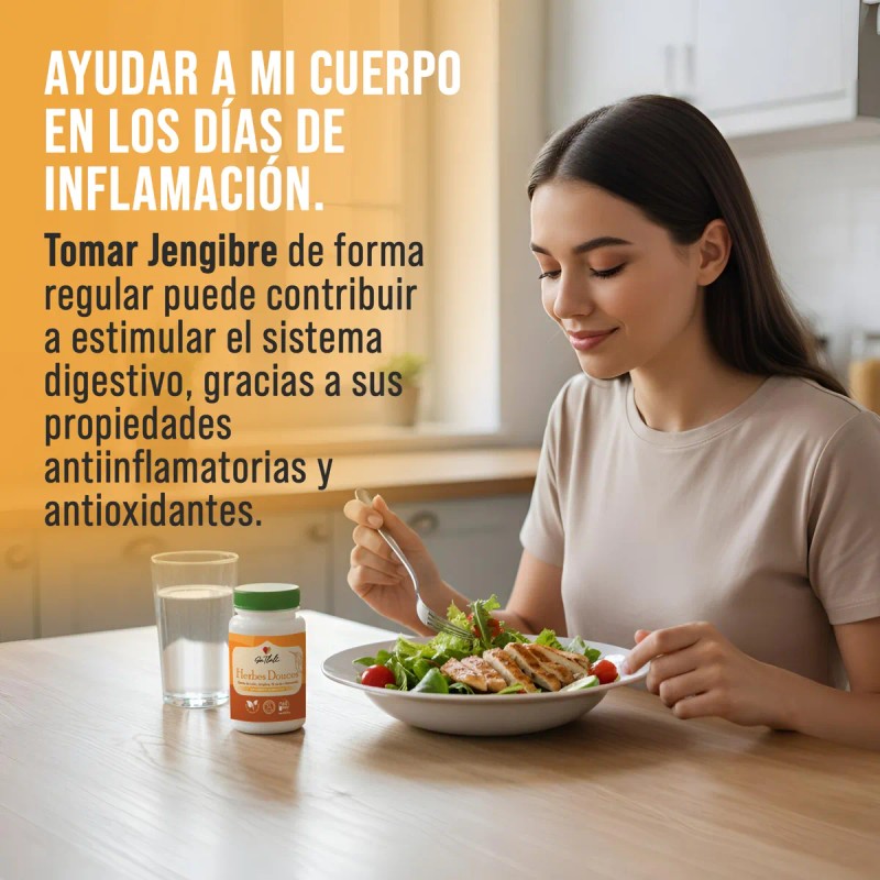 Gatlali Herbes Douces Jengibre T Verde Manzanilla Digestin Sin Sabor