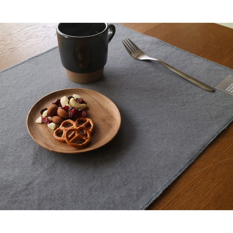 Quarter Report Washable Fabric Placemat No. 8 Canvas Placemat Age