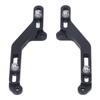 1 Pair Black Motorcycle Windscreen Adjuster Aluminium Windshield Bracket Replacement