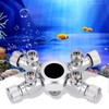 Multi Ways Distributor Aquarium Regulator CO2 Splitter Valve Fish Tank(4