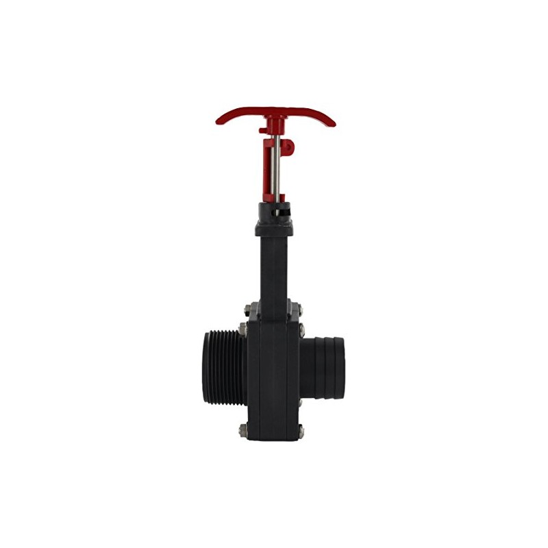 Steinbach Fittinge Gate Valve, Black, Diameter: 38 MM x 1