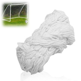 Soccer Net, Heavy Duty Weatherproof Goal Nets with 4 Size Options, Durable Sports Replacement for Lacrosse and Soccer (6X4Foot,8X6Foot,12X6Foot,24X8Foot)(12X6FT)