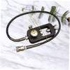 TEHAUX Inflation Valve Adapter for Oxygen Cylinder Turn Large Bottle