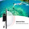 TELESIN Professional Dome Port Waterproof Case Housing for GoPro Hero