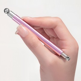 Refoiner Magnetic Nails, Strong Nail Stick, Gel Nail Magnet, For Cats Eye Gel, Ball Shaped Head, 2-Way Design, Anti-Slip Handle, Increases Success Rate for Beginners, Nail Art, Self Nail Tools, Nail
