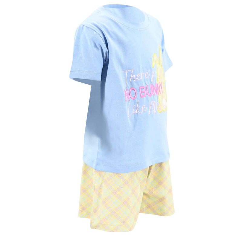 Unique Baby Conjunto de pantalones cortos sin conejo como mí
