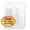 Smead Organized Up Poly Translucent Slash File Jacket, Three-Hole Punched,