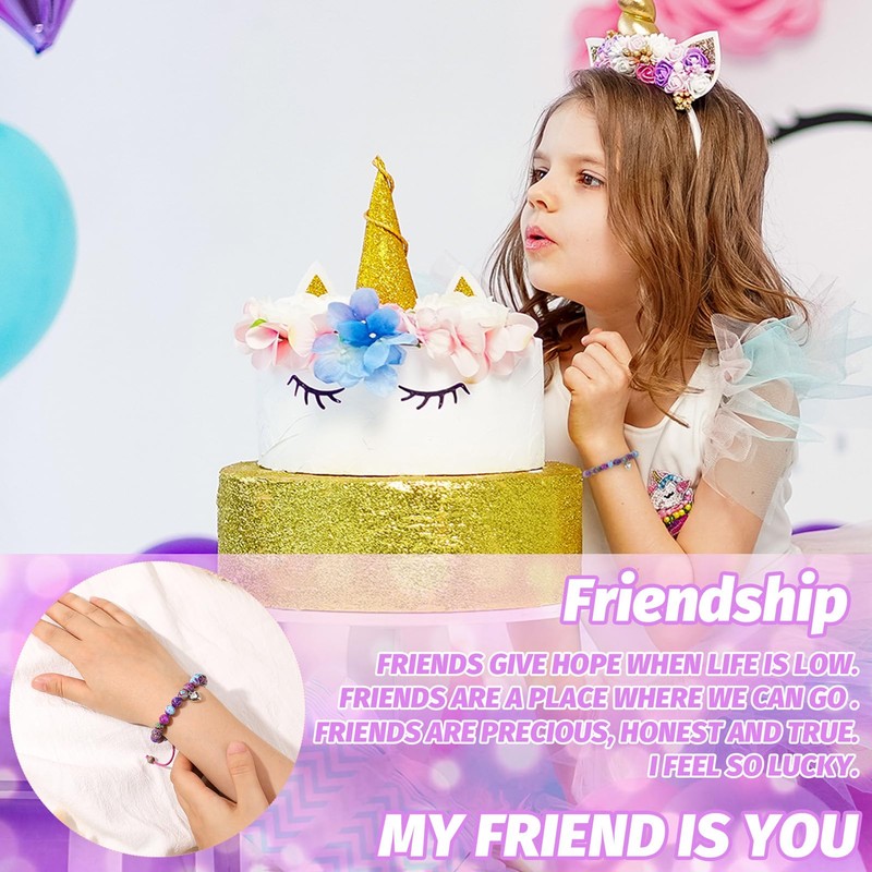 GSrenyu Friendship Bracelet, Bracelets for Teenage Girls with Box, Best