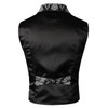 VATPAVE Mens Victorian Suit Vest Steampunk Gothic Waistcoat Large SU14