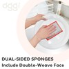 OGGI Bambou Odor-Free Scrubbing Sponges - Natural Scrub Sponges for