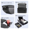 HRCHCG Compatible with Toyota Yaris Armrest Yaris IA Sedan, Adjustable