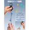 ZXZone Reel Keychain with Carabiner, Maximum Stretchable 27.6 inches (70