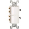 Leviton 5643-W 15 Amp, 120/277 Volt, Decora Brand Style 3-Way