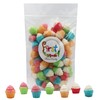 FirstChoiceCandy 3D Rainbow Juicy Gummy Candy (3D Cupcake, 2.2 Pound