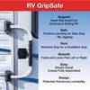 RV Designer R122 GripSafe Handrail Assist - Locking Folding Aluminum
