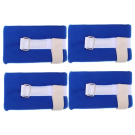 ORFOFE 4Pcs Fixation Straps for Wrist and Anklet Medical Supplies for Elderly Care Safe and Comfortable Belts Prevent Falls and Injuries Hospital