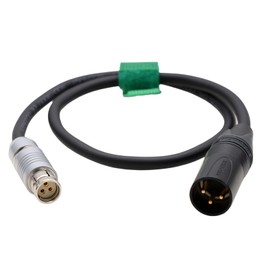 HangTon 3 Pin Female to 3-pin XLR Audio Balanced Cable for Cello Amplifier Duet 350, 50cm