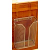 Deco Brothers Over The Cabinet Door Grocery Bag Holder, Silver
