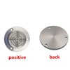 Green water 50X11.5mm Scale and with hole Aluminum Alloy Circular